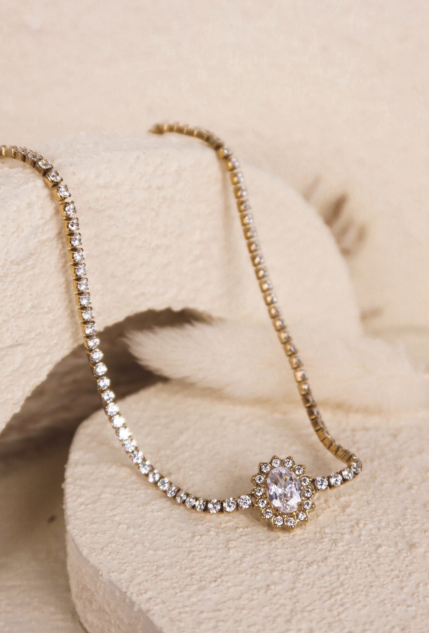 Collana Tennis Kate Con Cursore