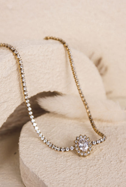 Collana Tennis Kate Con Cursore