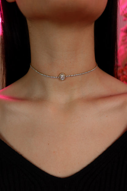 Collana Tennis Kate Con Cursore