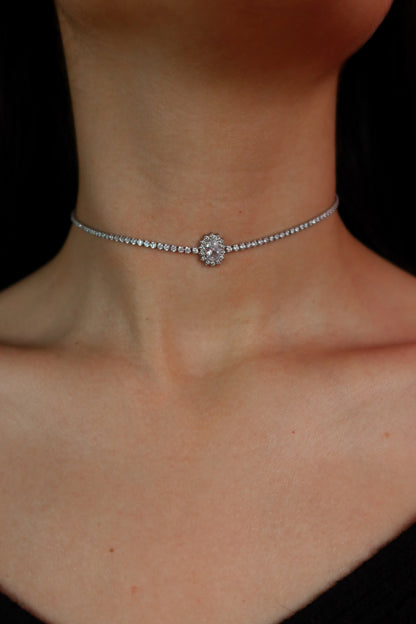 Collana Tennis Kate Con Cursore