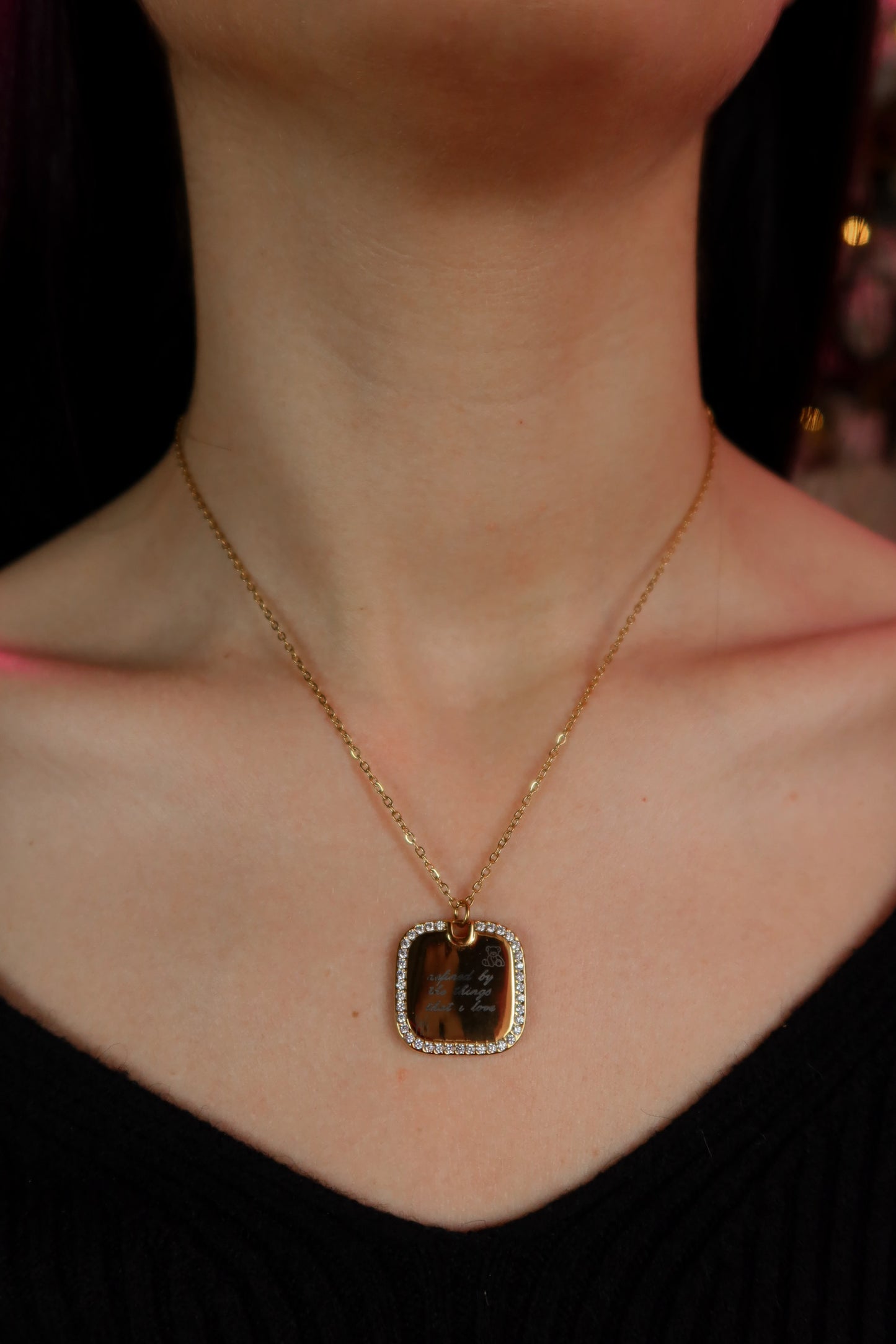 Collana Medaglia Personalizzabile
