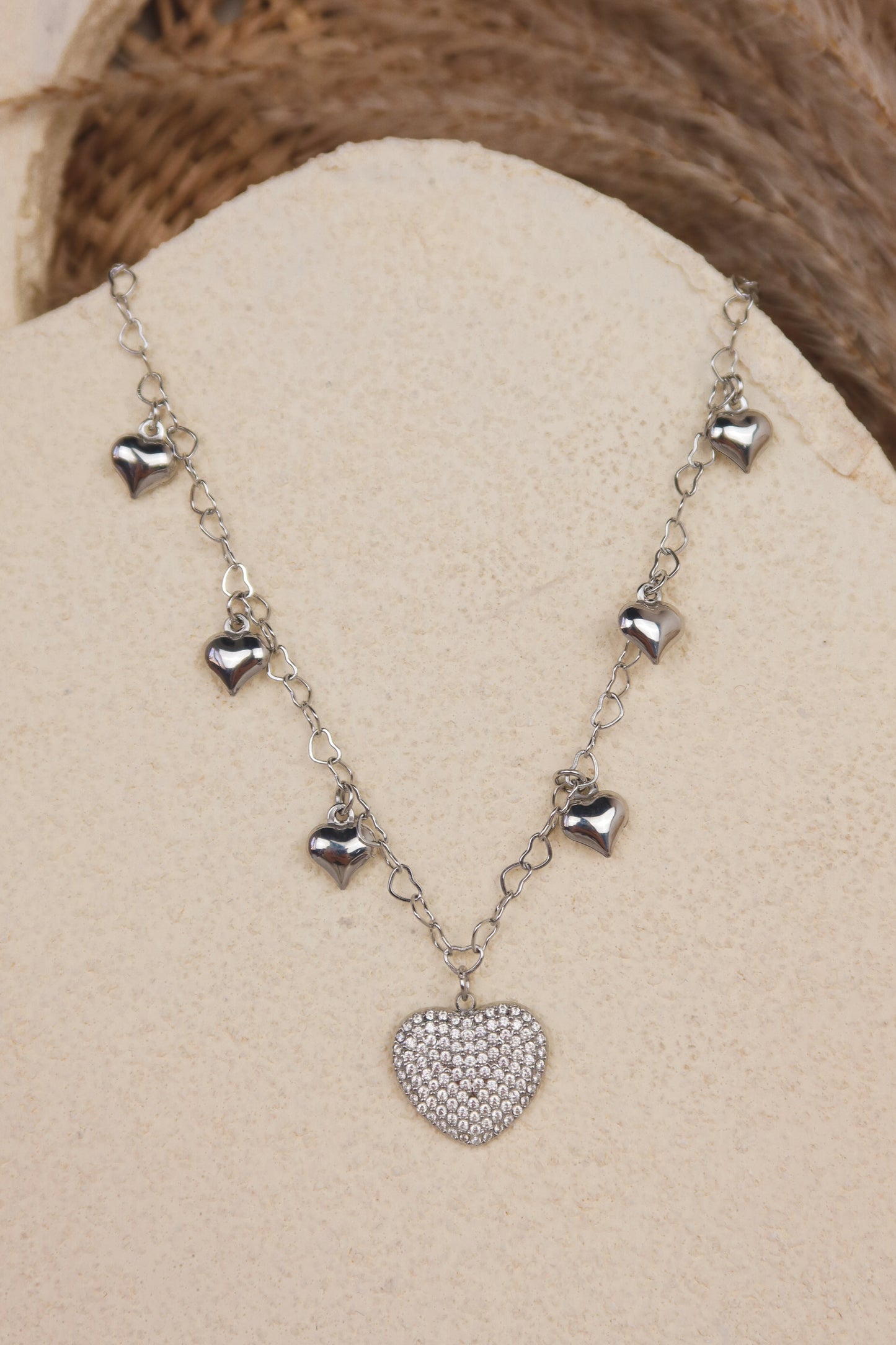 Collana Sonaglio Cuori