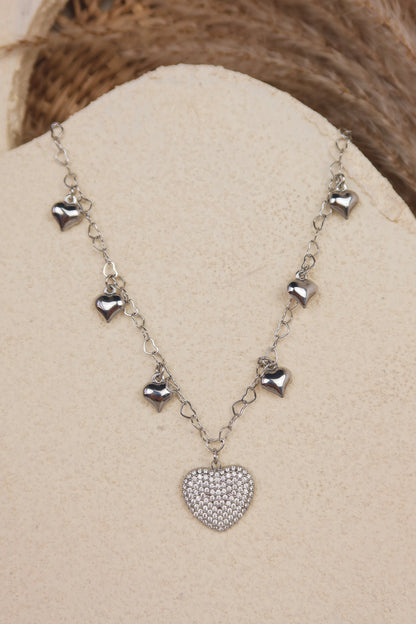 Collana Sonaglio Cuori