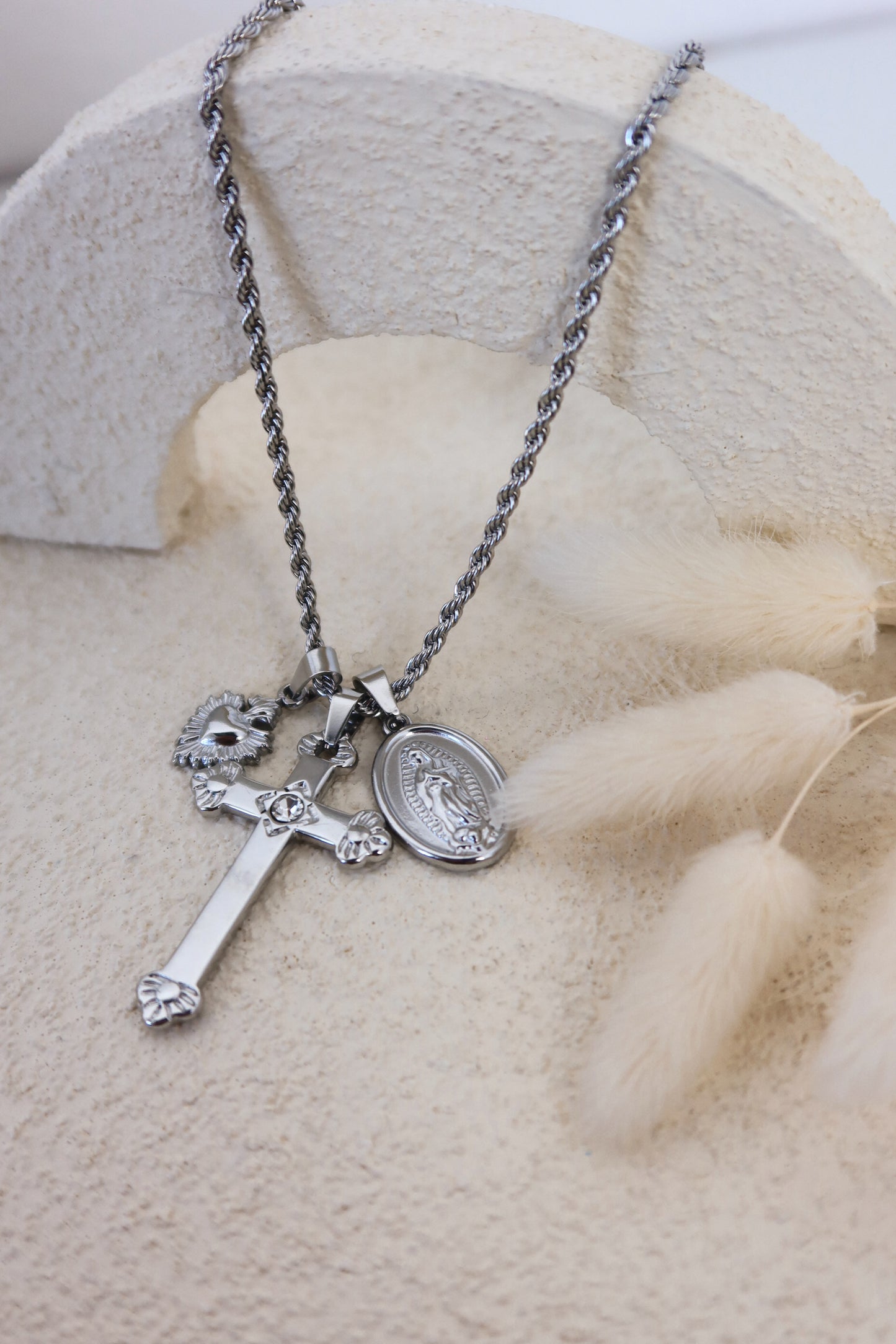 Collana Multicharm Faith