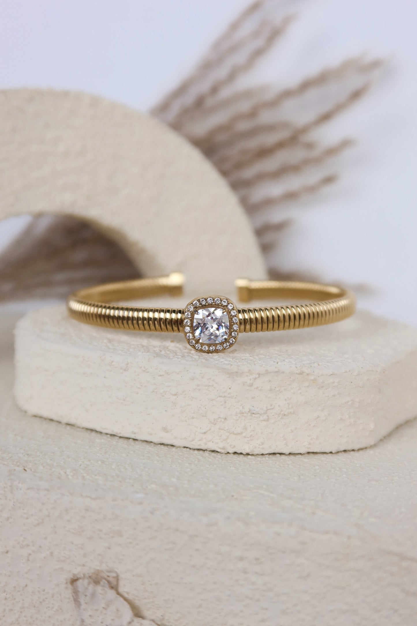 Bracciale Rigido Solitario