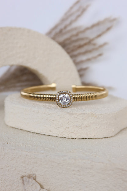 Bracciale Rigido Solitario